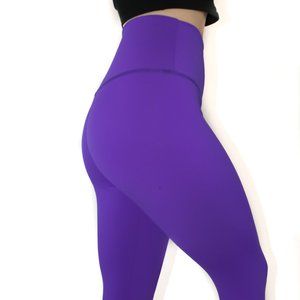 ABS2B Fitness UVA Purple Leggings ZEN High Waist Medium  NEW